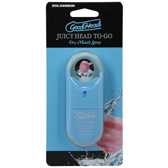 Goodhead Juicy Head Dry Mouth Spray To-Go Cotton Candy
