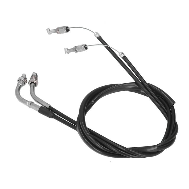 Push Pull Throttle Cable Set, Perfect Fit PVC Durable Wearproof 17920-323-000 For Motorcycle