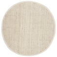 thumbnail image 2 of Safavieh Natural Fiber Delmar Solid Area Rug, Bleach/Ivory, 7' x 7' Round, 2 of 12