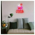 thumbnail image 2 of Luz De Neón De HOT COCOA, Letreros Regulables Con Alimentación Por USB, Decoraciones Para Cafeterías, Restaurantes Y Cocinas Familiares, 2 of 7