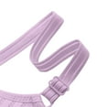 thumbnail image 5 of Ahuyic Summer Plus Size Bra For Women, Womens Solid Color Casual Bra, Womens Solid Color No Steel Ring Push Up Breathable Underwear Daily Bra For Women,Purple S, 5 of 7