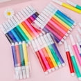 thumbnail image 7 of Watercolor Pens Washable Art Markers for Diy Drawing Graffiti Watercolor Pens Pur-Ple Green Yellow Red, 7 of 7