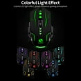 thumbnail image 2 of Graflsoa V7 Ergonomic USB Wired Gaming Mouse with 6 Buttons, Adjustable 4-Level DPI, Multicolor LED Lighting, Non-Slip Scroll Wheel, Available in Black or Pink, 2 of 6