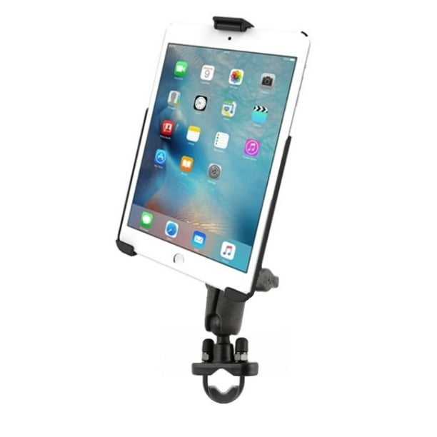 Heavy Duty Handlebar Motorcycle Bike Mount Holder Kit fits Apple iPad