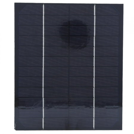 

Uadme Solar Panel 6W 12V Monocrystalline Silicon Solar Panel Outdoor for DIY Battery Charger Power Supply Energy Saving and Good for Environmental Protection