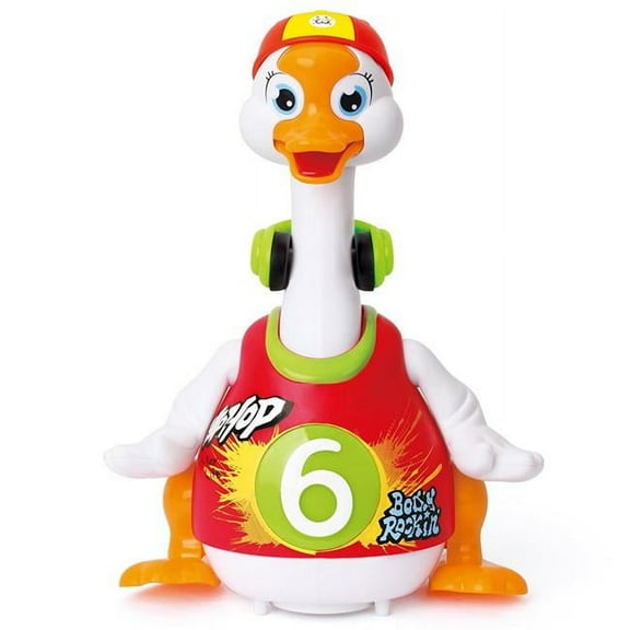 AZ Import AZImport PS828 Red Dancing Hip Hop Goose Development Musical Fun Toy, Red
