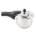 thumbnail image 1 of Stainless Steel Pressure Cooker 80KPA Multifunctional with Safety Valve, Efficient and Fast Cooking Pot, Suitable for Induction Cooker, Gas Stove Open Flame, Electric Stove, 1 of 7
