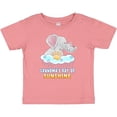 thumbnail image 3 of Inktastic Grandma's Ray of Sunshine Cute Elephants Rainclouds and Sun Boys or Girls Baby T-Shirt, 3 of 5