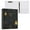Fireflies On A Black Background, variant on Hard Shell Ring Binder With Clip Holds 200 Sheets Office Home Organization Fireflies Illustration