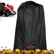 BOBASH Lawn Tractor Leaf Bag Grass Catcher Bag Garden Leaf Bag 200×130cm Wear-Resistant Large Capacity 420D Oxford Cloth Lawn Mower Grass Bag Fast Leaf Collection for Lawn Mower Tractor