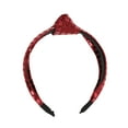 thumbnail image 4 of Unique Bargains 1 Pc Elegant Wide Headbands for Women Red, 4 of 6