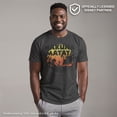 thumbnail image 2 of Men's Lion King Hakuna Matata Sunset Circle Graphic Tee Charcoal Heather Large, 2 of 11