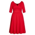 thumbnail image 4 of City Chic Women's Plus Size Cute Girl Elbow Sleeve Dress, 4 of 6