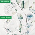 thumbnail image 4 of Polyester Round 60 x 60 Inch Washable Reusable Waterproof Table Cloth - Watercolor Leaf Floral Print Table Cover for Spring/Summer Decoration, 4 of 4