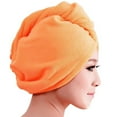 thumbnail image 6 of SPRING PARK Women Microfiber Hair Towel Turban Super Absorbent Quick Dry Turban, 6 of 7