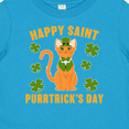 thumbnail image 4 of Inktastic St. Patrick's Day Happy Saint Purrtrick's Day Boys or Girls Baby T-Shirt, 4 of 5