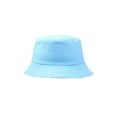 thumbnail image 2 of EINCcm Bucket Hat, Sun Hats Beach Hat for Women Man, Summer Casual Wide Brim UV Hat Windproof Foldable Solid Color Sun Hat Outdoor Travel Vacation Beach Fishing Hiking, 2 of 3