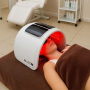 ClearSkin Led Face Mask Light Therapy | Glow Curve II LED Pod Led Mask Therapy Facial