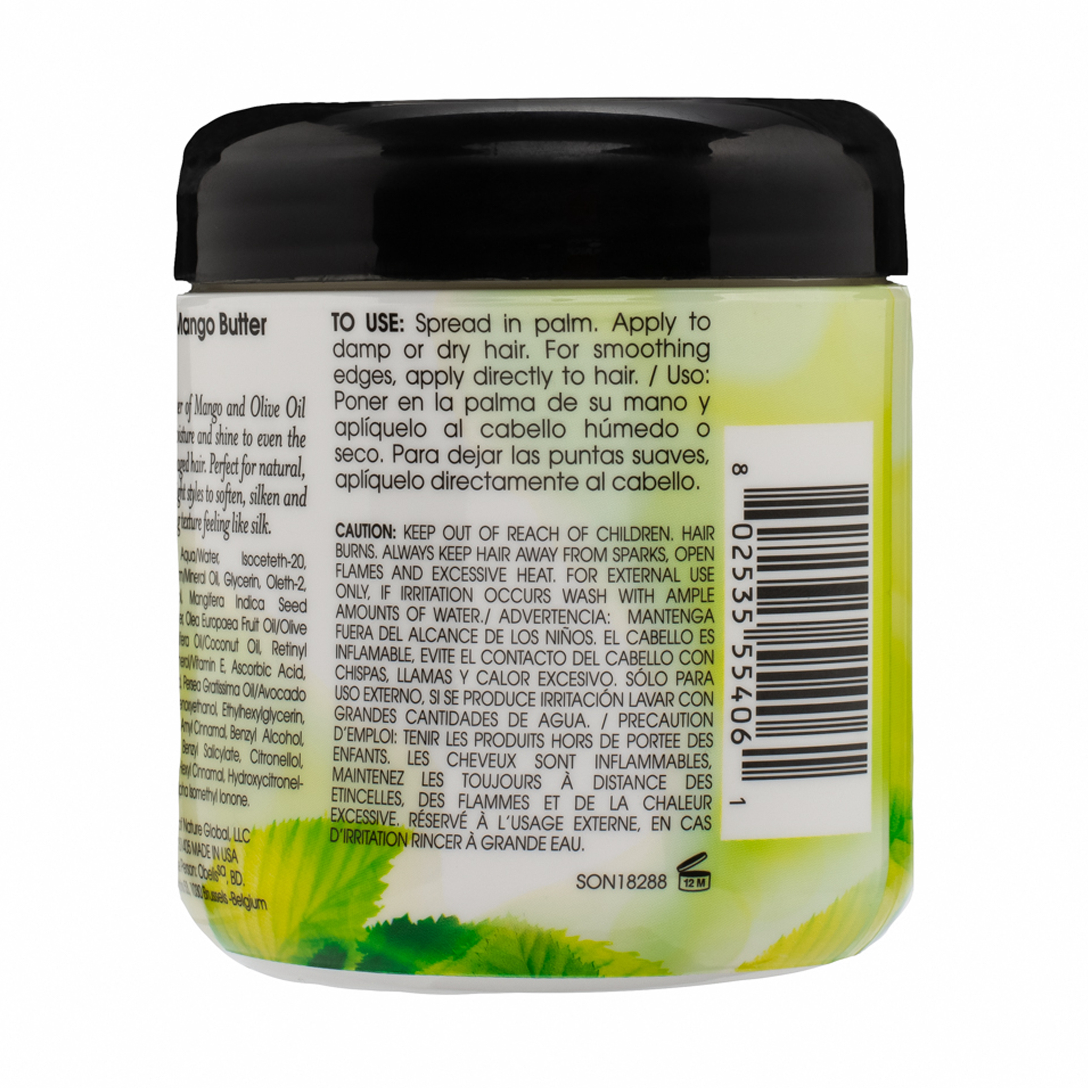 Elasta QP Moisturizing Hair Styling Gel with Olive, Avocado