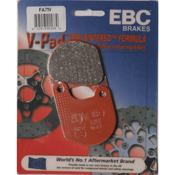 EBC Semi Sintered V Brake Pads (FA71V)