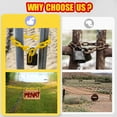 thumbnail image 4 of Anley 50 FT Plastic Chain Links - Safety Barrier Chains for Crowd Control, Caution, Security, Construction Site (2 Inch x 50 Feet, Yellow), 4 of 7