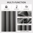 thumbnail image 4 of Juego de cortinas opacas Joydeco, 213 cm de longitud, 2 paneles, 4 of 6