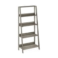 thumbnail image 1 of Furinno Ladder Bookcase Display Shelf, 5-Tier, French Oak, 1 of 6