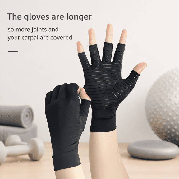 Men's and Women's Universal Gloves – Breathable and Comfortable, Ideal for Daily Office, Travel and Casual Wear (Black, L Size)