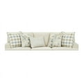 thumbnail image 6 of Southern Home Furnishings Felix Dune Transitional Polyester Sofa in Cream, 6 of 6