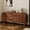71" Walnut, variant on Rophefx 63" Wooden Storage Cabinet,Walnut Fluted Sideboard Buffet Cabinet with 3 Drawers& 2 Doors for Living Room, Dining Room, Kitchen,Entryway, Hallway