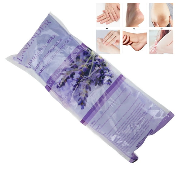 Hand Wax, Natural Comfortable Paraffin Wax Safe 453g for Bathroom for SPA for Thermal Therapy Tea Tree,Lavender