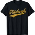 thumbnail image 1 of PITTSBURGH T-Shirt de Sport SCRIPT PENNSYLVANIA Drapeau - comme sur l'Image - 3TG, 1 of 2