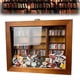 thumbnail image 3 of Anxiety Bookshelf Miniature Wooden Bookshelf Book Match Boxes Display, 3 of 5