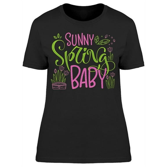 Sunny Spring Baby T-Shirt Women -Image by Shutterstock, Female 3X-Large