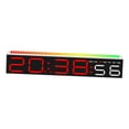 thumbnail image 3 of Reloj digital, regalos fáciles de leer, regalos multifuncionales, música electrónica de música LED gran pantalla para la sala de estar de mesa de Luz roja, 3 of 8