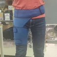 thumbnail image 1 of Elastic belt with double pressure lumbar support waist leg 120*40*0.3cm navy blue, 1 of 1