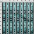 thumbnail image 3 of oneOone Cotton Flex Fabric Stripe & Geometric Ikat Printed Craft Fabric BTY 40 Inch Wide, 3 of 4