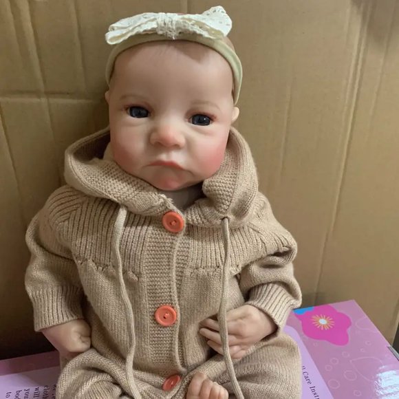 18inch /45cm Reborn Dolls, Realistic Newborn Silicone Baby Doll, That Look Real Lifelike Dolls