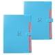 thumbnail image 1 of Carpeta Desiderio de 2 piezas de color caramelo, tamaño A4, bolsa para archivar, bolsa para documentos, bolsa para guardar documentos de prueba, azul, 1 of 5