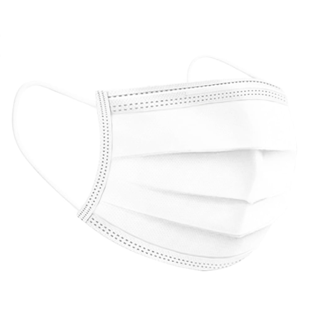 200 Pcs Disposable Face Mask 3-Ply Medical Surgical Dental Ear-Loop Mouth Cover