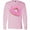AD-Pink, variant on Inktastic Heart Shaped Donut with Pink Icing and Sprinkles Long Sleeve T-Shirt