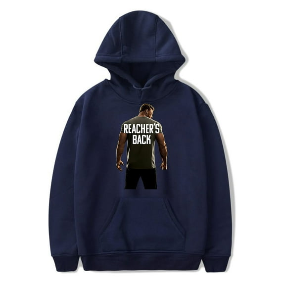 reacher merch tv series Hooded Drawstring Pocket Sweatshirt Men/women novelty Pullover