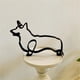 thumbnail image 2 of Estatuilla de Perro Gloria Escultura de Animales Realistas 2 Uds, 2 of 6
