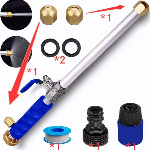 Car High Pressure Water Spray Garden Washer Hose Wand Nozzle Sprayer Garden Cleaning Tools