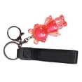 thumbnail image 4 of Llavero con estampado de letras acrílicas rojas, divertido diseño de dibujos animados de anime para bolsos y llaves, estilo unisex, adorable llavero con dije de oso, 4 of 8