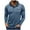 Light Blue, variant on BLCHUNen Long Sleeve Tops for Men Hooded Drawstring Pullover Button Casual Fall Workout Sports Sweatshirts with Pocket