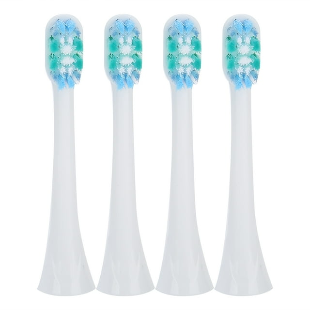 Accesorio para cepillo de dientes, 4 cabezales de cepillo de dientes, cabezales de cepillo de dientes electrónicos sónicos, cabezales de cepillo de dientes de rendimiento sólido