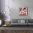 thumbnail image 4 of Epic Graffiti 'Miss Piggy' by St. Hilaire Elizabeth, Canvas Wall Art, 37"x37", 4 of 8