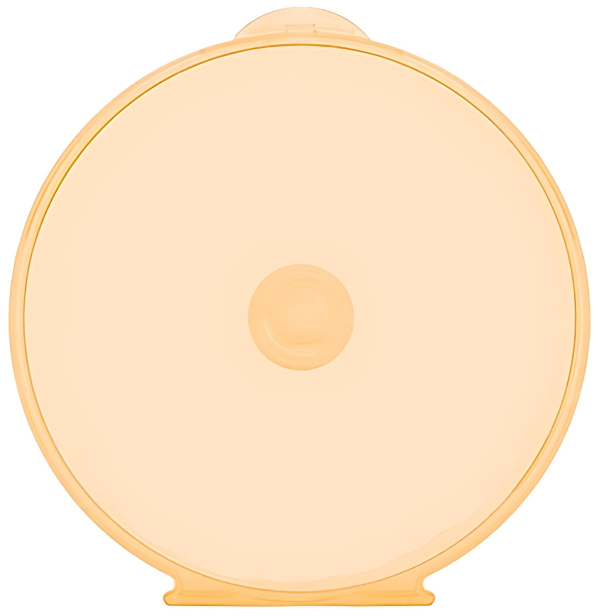 CheckOutStore 10 Orange Color Round Clamshell CD/DVD Case with Lock