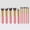 E, variant on 10 Piece Makeup Foundation Brush Set For Application And Blending Beauty Tools